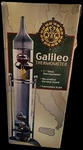 Acu-rite Galileo Glass Thermometer 12.25" W/ Chrome Stand Great Gift!. Fixed Price $25.00.