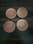 Deroma Ceramic House Plant Pot Saucers 4.3" Set Of. Fixed Price $8.60.