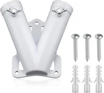 Double Bracket Holder, V Shape Sturdy Aluminum Alloy Wall .... Fixed Price $20.92.
