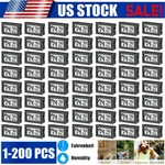 Digital Lcd Indoor Outdoor Thermometer Hygrometer Temperature Humidity Lot. Fixed Price $16.97.