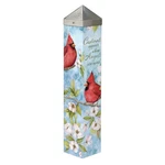 Studio M Little Cardinal Dogwood 20 Art Pole Garden Stake Fade Resistant Nwt. Fixed Price $62.00.