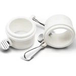 Anley 2PCS Flag Mounting Clip - Rotating Flapole Rings 1 Inch. Fixed Price $8.95.