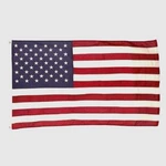 4' X 6' Sewn Stripes Emb Stars Cotton Usa American Flag. Fixed Price $55.99.