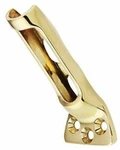 Victorian Trading Co Brass Flag Pole Bracket Mount For Wall Porch Display 16B. Fixed Price $23.70.