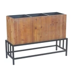 Triple Planter On Stand. Fixed Price $295.99.