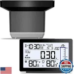 Asenron Wireless Multi Function Rain Gauge FJ3551E. Fixed Price $64.99.