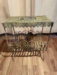 Gorgeous Whimsical Bohemian Old World Vintage Plant Stand /shelf. Fixed Price $299.00.