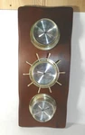 Springfield Weather Station Thermometer, Barometer,humidity Vertical Wall Mount. Fixed Price $13.97.