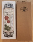 New Cbd Gifts & Home Ceramic Indoor Outdoor Thermometer Geranium Love Is Kind. Fixed Price $30.00.