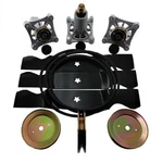54" Mower Deck Rebuild Kit Fits Poulan Pro Spindles Blades Free Shipping. Fixed Price $292.99.