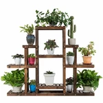 6-TIER Flower Wood Stand Plant Display Rack Multifunctional Storage Shelf. Fixed Price $79.00.
