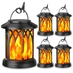 Light Your Yard All Night - 4 Pack Solar Lanterns Waterproof. Fixed Price $74.99.