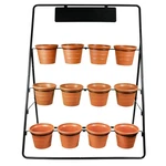 Sunnyglade 3-TIER Metal Plant Stand Rack Multiple Flower Pot Holder Shelf Lad.... Fixed Price $79.86.