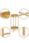 Ovicar Plant Stand Indoor Outdoor - Flower Pot Holder Metal Rack. Fixed Price $28.81.