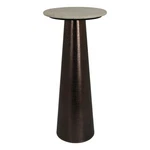 Benjara Plant Stand Accent Table- Bronze Metal- Round Gray Marble Top- 26 Inch. Fixed Price $358.41.