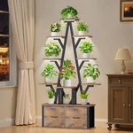 65" Smart Grow Light Plant Stand With Removable Drawers 10-TIER. Fixed Price $141.27.