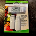 Acu-rite Digital Wireless Refrigerator And Freezer Thermometer With Alarm New. Fixed Price $37.25.