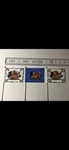 3X 28MM Mecklenburg Napoleonic Infantry Battalion Flags Ready Metal Flagpole. Fixed Price $13.95.