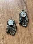 Vintage Cast Metal/copper Horse Thermometer Nebraska 4 1/2 Of. Fixed Price $11.00.