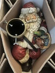Vintage Sleeping Santa Christmas Tree Stand Rare 33 Lbs Heavy. Fixed Price $175.77.