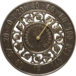 1846 Ivy Silhouette Thermometer, French Bronze. Fixed Price $82.73.