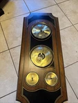 Bulova Quartz Wall Weather Station Barometer Thermometer Hygrometer Parts Read. Fixed Price $59.99.