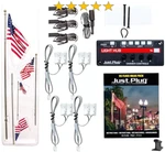 Woodland Scenics Any Scale Flag Poles With Spotlight Value Pack 5925. Fixed Price $50.04.