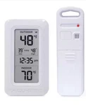 Acurite Wireless Digital Weather Thermometer 00826HD Indoor Outdoor White Small. Fixed Price $15.99.