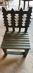 Vintage Solid Wood Mini Chair Or Plant Stand Holiday Christmas Pine Tree. Fixed Price $22.40.