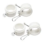 Anley 4PCS Flag Mounting Clip - Rotating Flapole Rings 1 Inch. Fixed Price $11.95.