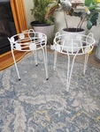 Pair Vintage Mid-century Hairpin Tripod Stand Planter Retro Mcm 15" Tall. Fixed Price $62.99.