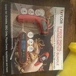 2025 Taylor Piece Digital Thermometer Bundle With Batteries Included Pack. Fixed Price $23.19.