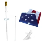 Annin 3X5 American With Spinning Flagpole And Grommets Made Usa. Fixed Price $111.86.