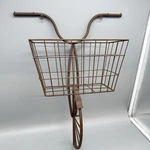 Bicycle Wall Decor Hanging Basket Brown Garden Tool Holder. Fixed Price $29.99.