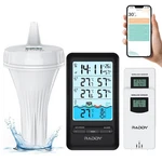 Raddy PT-3 Wi-fi Pool Thermometer Floating Easy Read With 2 Additional Remote.... Fixed Price $72.15.