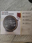 Taylor Wireless Digital Weather Station Forecaster. Fixed Price $30.00.