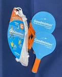 New Viahart Goodminton Paddle Set W/4 Birdies - "world's Easiest Racquet Game". Fixed Price $6.95.