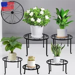 5 Pcs Metal Plant Horticultural Single-layer Outdoor Potted Flower Stands. Fixed Price $22.20.