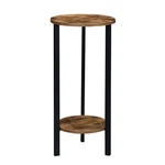 Graystone 31-INCH Two-tier Plant Stand Nutmeg Wood Finish. Fixed Price $60.71.