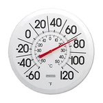 Springfield Indoor Outdoor Big And Bold Thermometer With Universal, White. Fixed Price $25.07.