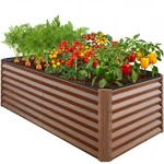 Best Choice Products Metal Raised Bed Vegetables Flowers Herbs - 6X3X2FT. Fixed Price $139.99.