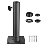 Flagpole Base Dock Deck Mount Windsock Umbrella Stand Outdoor Yard Expo. Fixed Price $49.90.