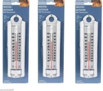Pack Taylor 5135N Indoor And Outdoor Thermometer, Aluminum. Fixed Price $20.99.