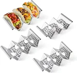 Stainless Steel Taco Holder Stand For 3 Shells Oven Grill Safe Fast Heating Rack. Fixed Price $12.95.
