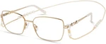 Viva VV8022 032 Gold Metal Full-rim Optical Eyeglasses Frame 53-16-140 Rx. Fixed Price $79.60.