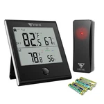 Doqaus Indoor Outdoor Thermometer Wireless Digital Hygrometer Temperature And Hu. Fixed Price $17.99.