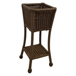 Caravan Pvc Resin Square Two Tier Plant Stand. Fixed Price $106.73.