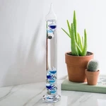 All Blue Galileo Thermometer. Fixed Price $95.00.
