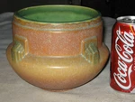 Antique Roseville Deco Artcraft Urn Pot Jardinere Mission Planter Vase. Fixed Price $476.00.