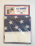 Annin Banner Flag 28X40 Stars & Stripes W/ Pole Sleeve America 250 Usa Made. Fixed Price $16.75.